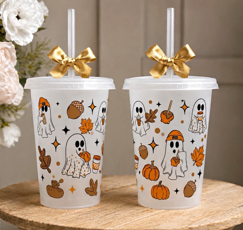 16oz cozy ghosts frosted - cozy, cold