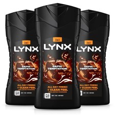 3x Lynx Dark Temptation Shower