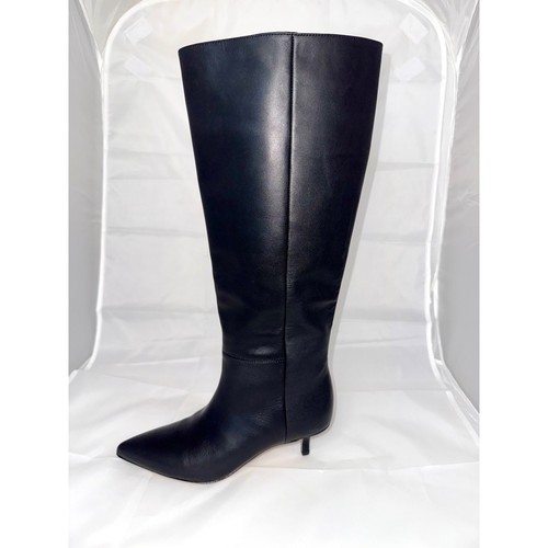 Veronica beard black leather - black,