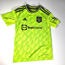 Adidas Manchester United 2022/23 Third Shirt – Man Utd - Boys Size 9-10 Years