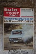 Car Motor & Sport AMS 7/68