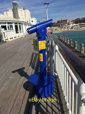 Photo 12x8 Bournemouth: talking telescope on Bournemouth Pier  c2016