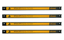 Woodside Magnetic Garage Wall Tool Holder Strip, 18”/46cm (pack of 4)
