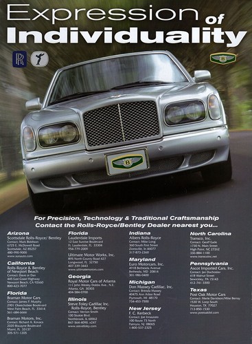 2001 bentley arnage - 2001,