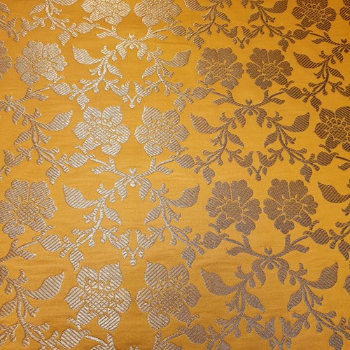 Vintage floral brocade - vintage,