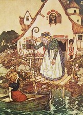 Edmund Dulac Mounted Vintage