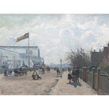 Pissarro crystal palace - crystal,