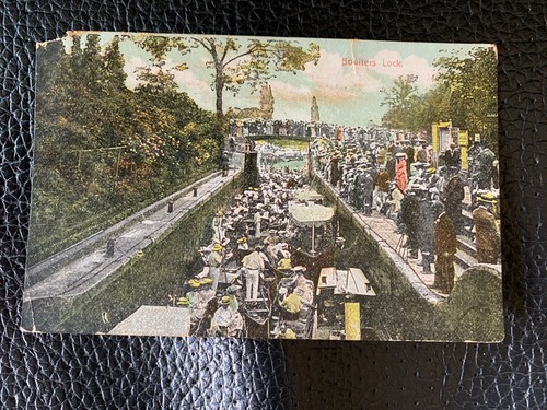 Postcard boulters lock - boulters,