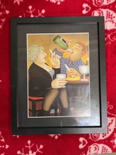 BERYL COOK  , Vintage Art Gallery Print  - Unique Gift , OOAK RARE DELUXE FRAMED