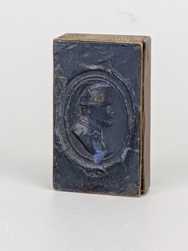 Antique miniature vesta box - miniature,