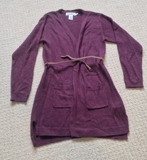 H&M Girls Burgandy Red Knit