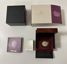 Royal Mint 2023 King Charles III Coronation Gold Proof Sovereign Full Sovereign