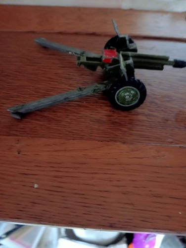 Dinky cannon 105mm - cannon, field