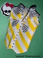 Monster High Boy Dolls Clothes Jackson Jekyll Gloom Beach Sleeveless Shirt