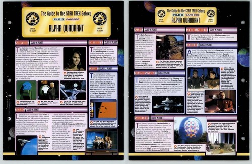 Alpha quadrant card 3cc - alpha,