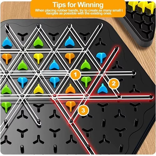Funny chain triangle game - chain,