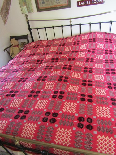 Vintage welsh wool tapestry - vintage,