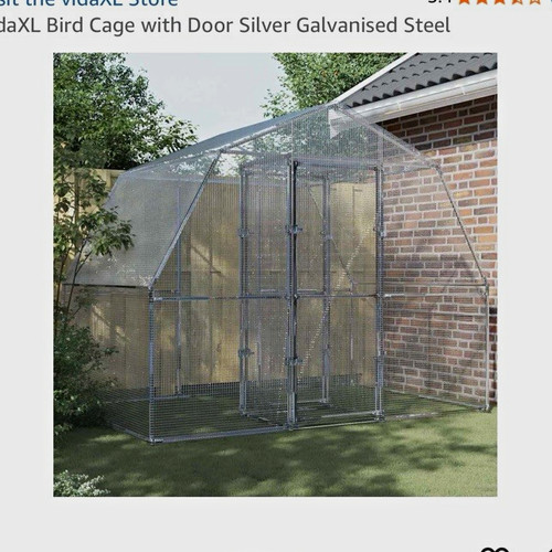 Walk bird cage aviary - cage,