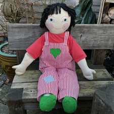 Vintage Retro 1980s Large Girl