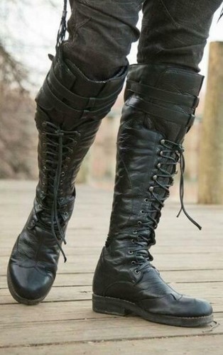 Punk mens riding boots - punk,