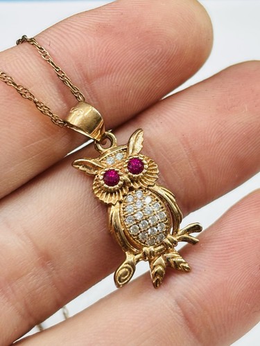 Gilded silver rubies and - gilded,