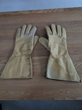 Military Gauntlets dated 1954 size 6 WD marked Made by Joseph Percival