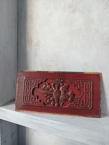Chinese antique carved timber - antique,