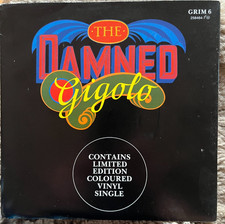The Damned – Gigolo - Ltd Ed Green Vinyl 7" Single - Poster Sleeve - Tested Ex