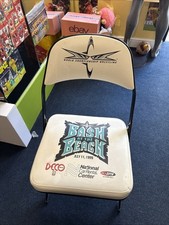 WCW Bash at the Beach 1999 Ringside Chair RARE! Florida PPV WWF WWE nWo Man Cave