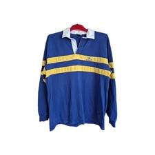The Rugby Collection Blue and Yellow Rugby Shirt Size XXL Good Condition