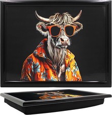 Cool Highland Cow Laptop Lap