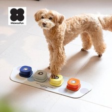 Polka Dot Talking Dog Buttons