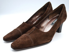 Gabor UK 6 Brown Suede Court