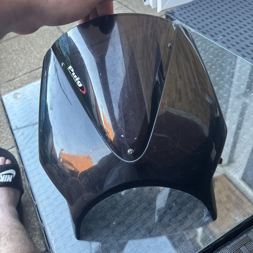 Puig black fairing with - black,