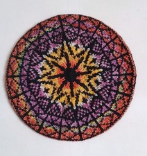 Hand Knitted Multi Coloured