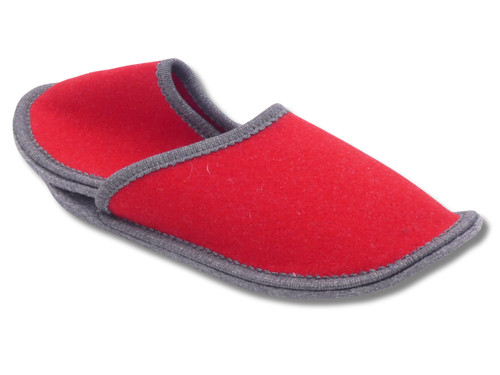 Guest slipper red grey - -,