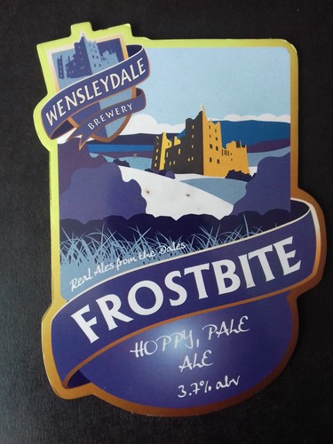 Wensleydale brewery hand pump - brewery,