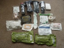 British Army / Military Camo Medical Pouch First Aider Trauma Pack  Military