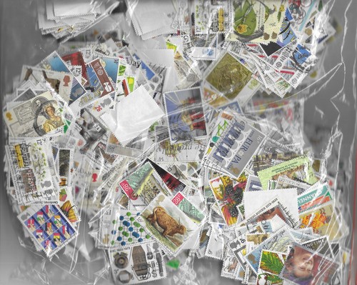 Kilo used mix stamps - 1,