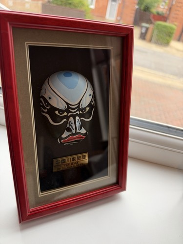 Chinese opera mask wall decor - opera,