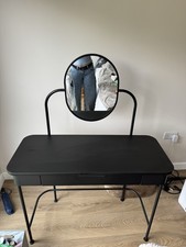 IKEA Anthracite Dressing Table And Mirror