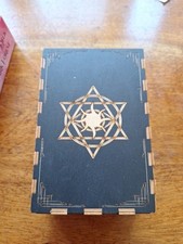 78 Gold Foil Tarot Cards with Guide Book, Rider Waite. In Wooden Box