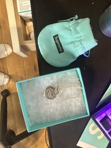 Supreme tiffany heart - heart, pendant