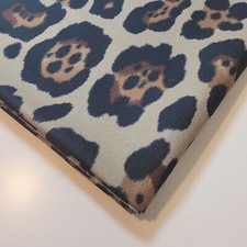 Leopard Beige Brown Ponte