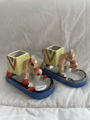 Pair foreign horse - of,