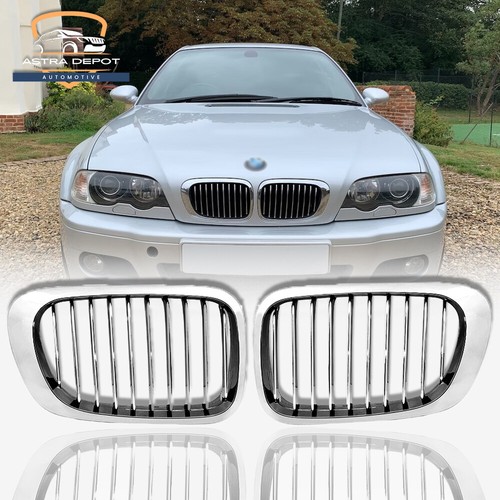 Chrome front kidney grill - kidney,