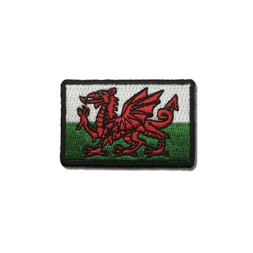Embroidered wales welsh - embroidered,