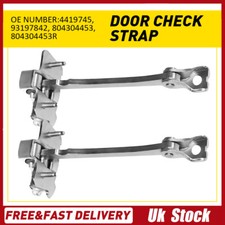 2x Door Check Strap Front For