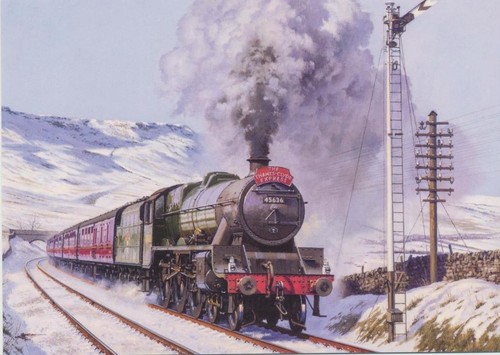 Lms jubilee railway - br,