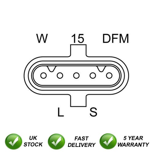 Alternator sjr fits mercedes - alternator,